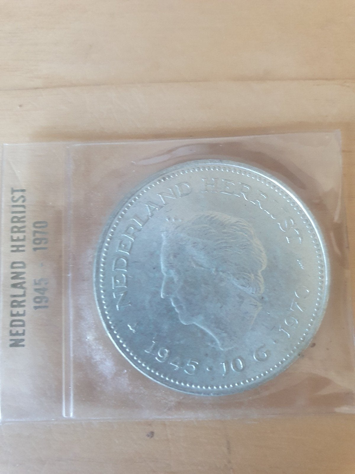 zilveren tientje uit 1970, Ophalen of Verzenden, Koningin Juliana, 10 gulden