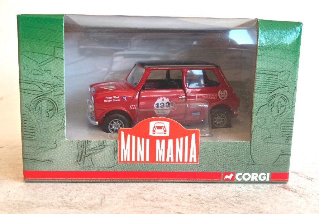 Mini Cooper Rob Stacey MINI MANIA Corgi CC82260., Ophalen of Verzenden, Zo goed als nieuw, Auto