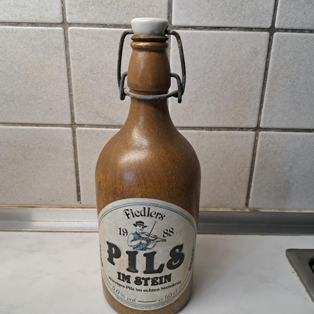 Stenen bierfles, Ophalen of Verzenden, Zo goed als nieuw, Flesje(s), Overige merken