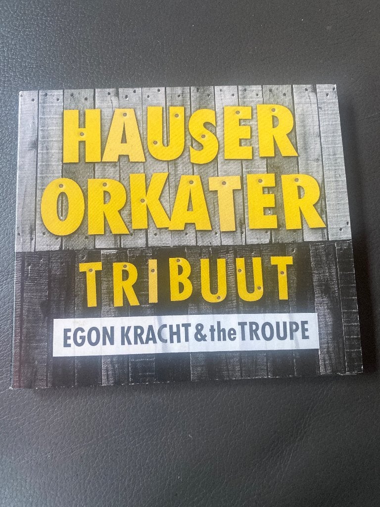 Hauser Orkater Tribuut - Egon Kracht & The Troupe CD, Gebruikt, Overige genres, Inclusief doosje, Ophalen of Verzenden