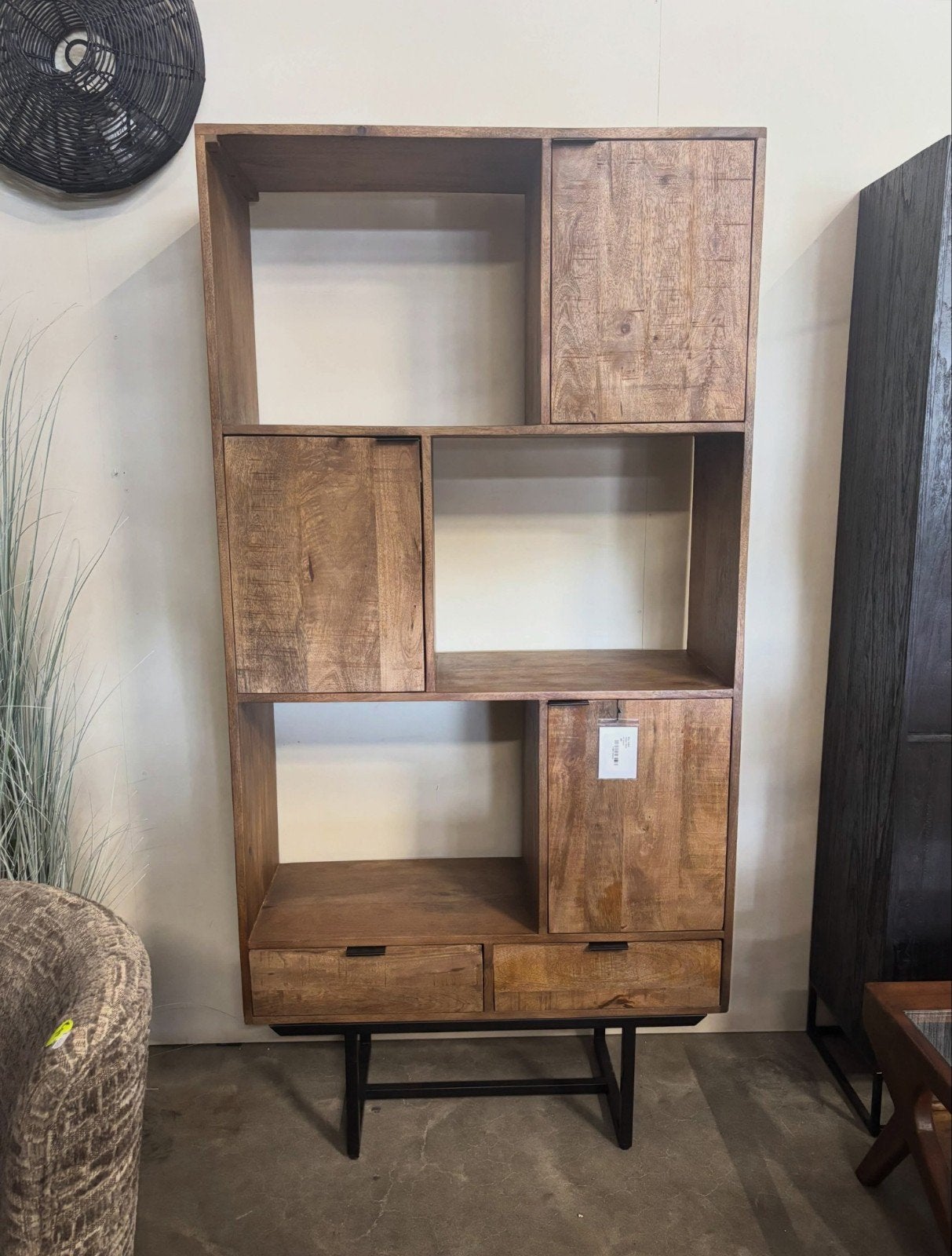 Kast Valdez Mangohout 200 cm van Livingfurn, Huis en Inrichting, Kasten | Buffetkasten, Ophalen, 200 cm of meer, ., Nieuw