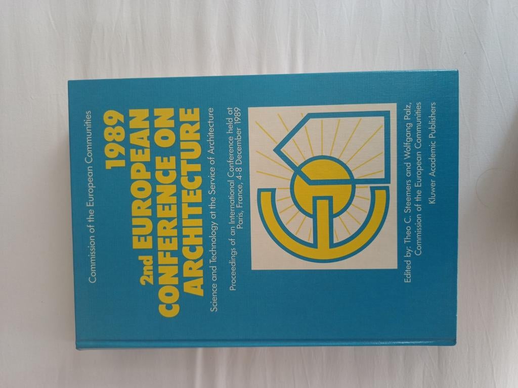 2e Europese Conferentie Architectuur 1989, Boeken, Ophalen of Verzenden