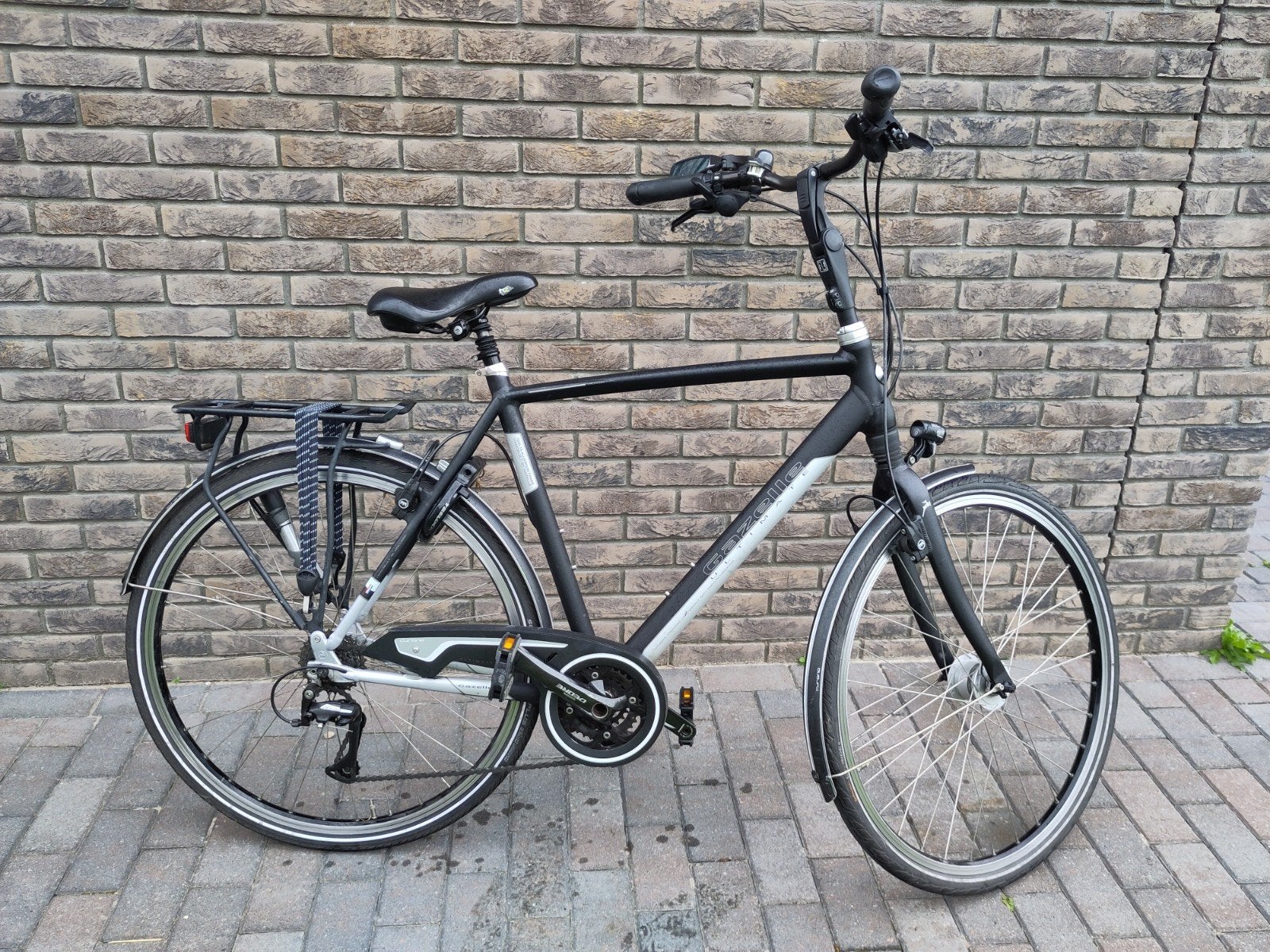 Gazelle Ultimate T27 Herenfiets - zeer goed onderhouden, Ophalen, 28 inch, Gebruikt, Velgrem