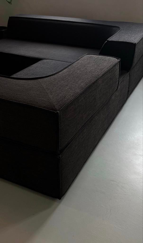 Cor Trio Modulaire Bank - Wolblend - Uitstekende Staat, 100 tot 125 cm, Hoekbank, 300 cm of meer, Ophalen of Verzenden