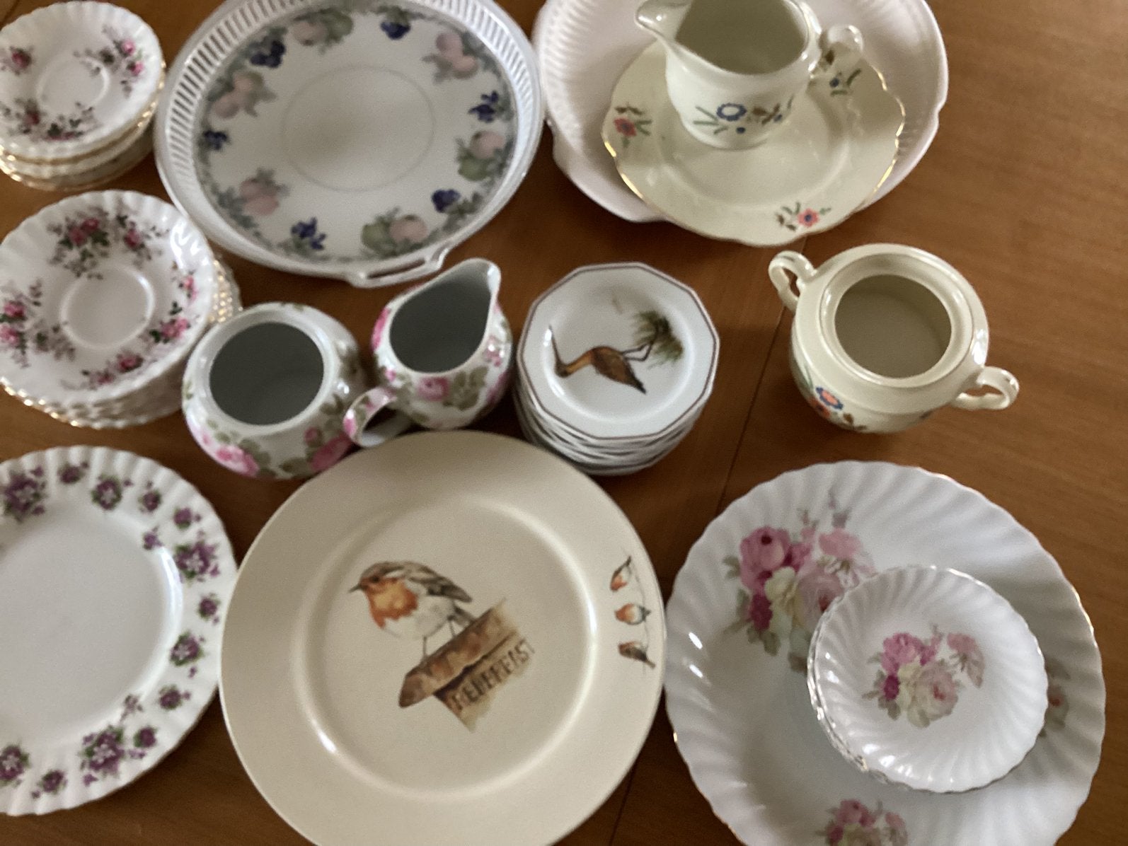 Gemengd serviesgoed, Ophalen, Porselein, Kop en/of schotel
