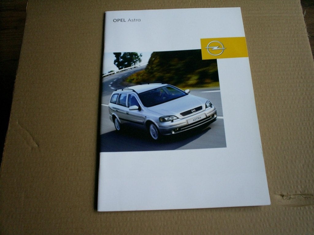 Opel Astra [ 2 / 2003 56 pag. Duits ], Verzenden, Zo goed als nieuw, Opel