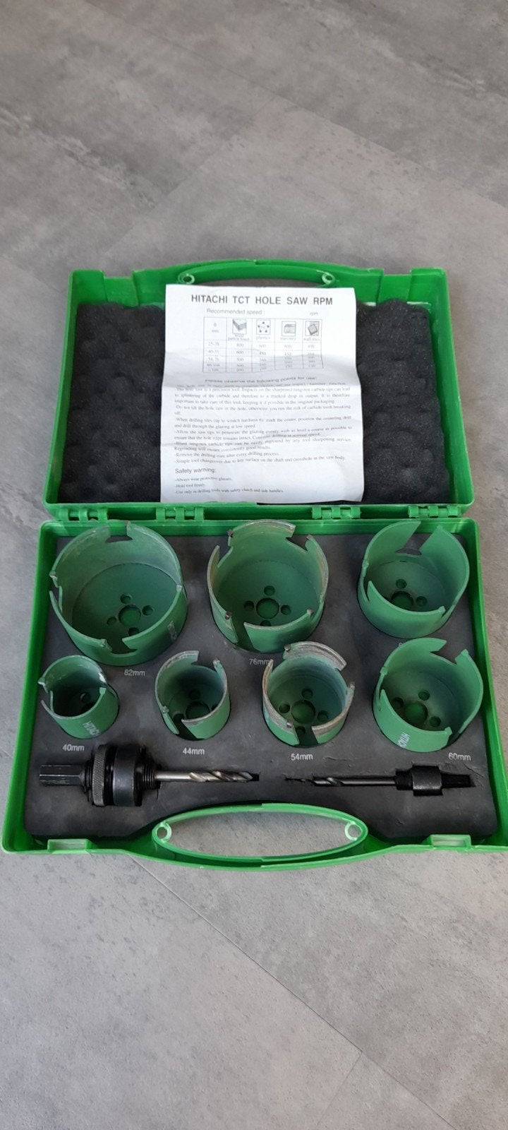 Hitachi TCT Gatenzaag Set - Diverse Maten, Ophalen of Verzenden, Gebruikt, Overige typen