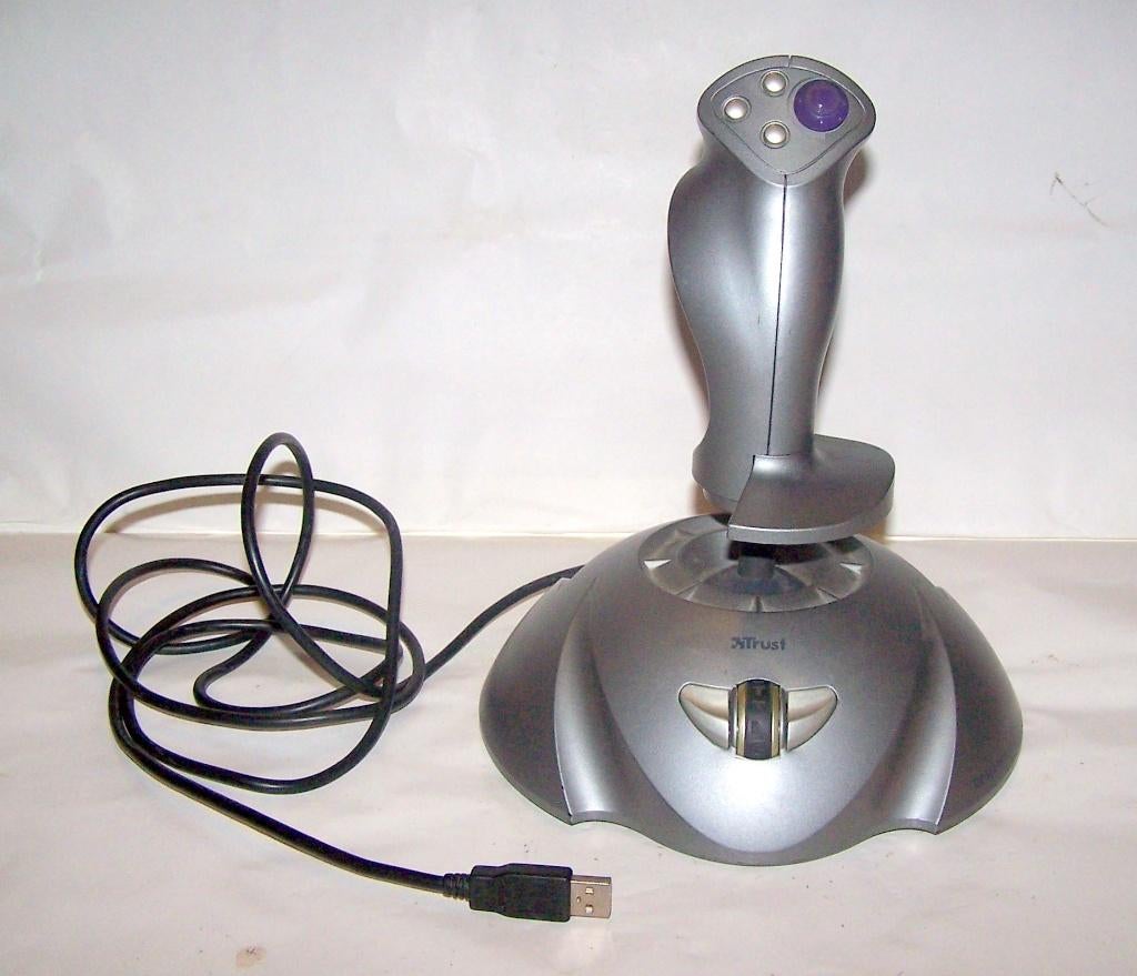 Trust joystick QZ 501 Predator. USB. Nieuwstaat., Ophalen of Verzenden, Zo goed als nieuw, Trust