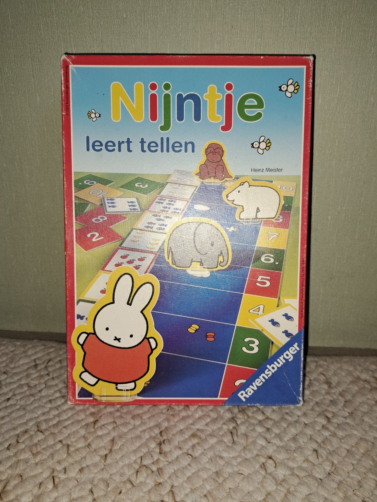 Nijntje leert tellen Ravensburger spel - mist 1 voetje, Hobby en Vrije tijd, Gezelschapsspellen | Bordspellen, Een of twee spelers