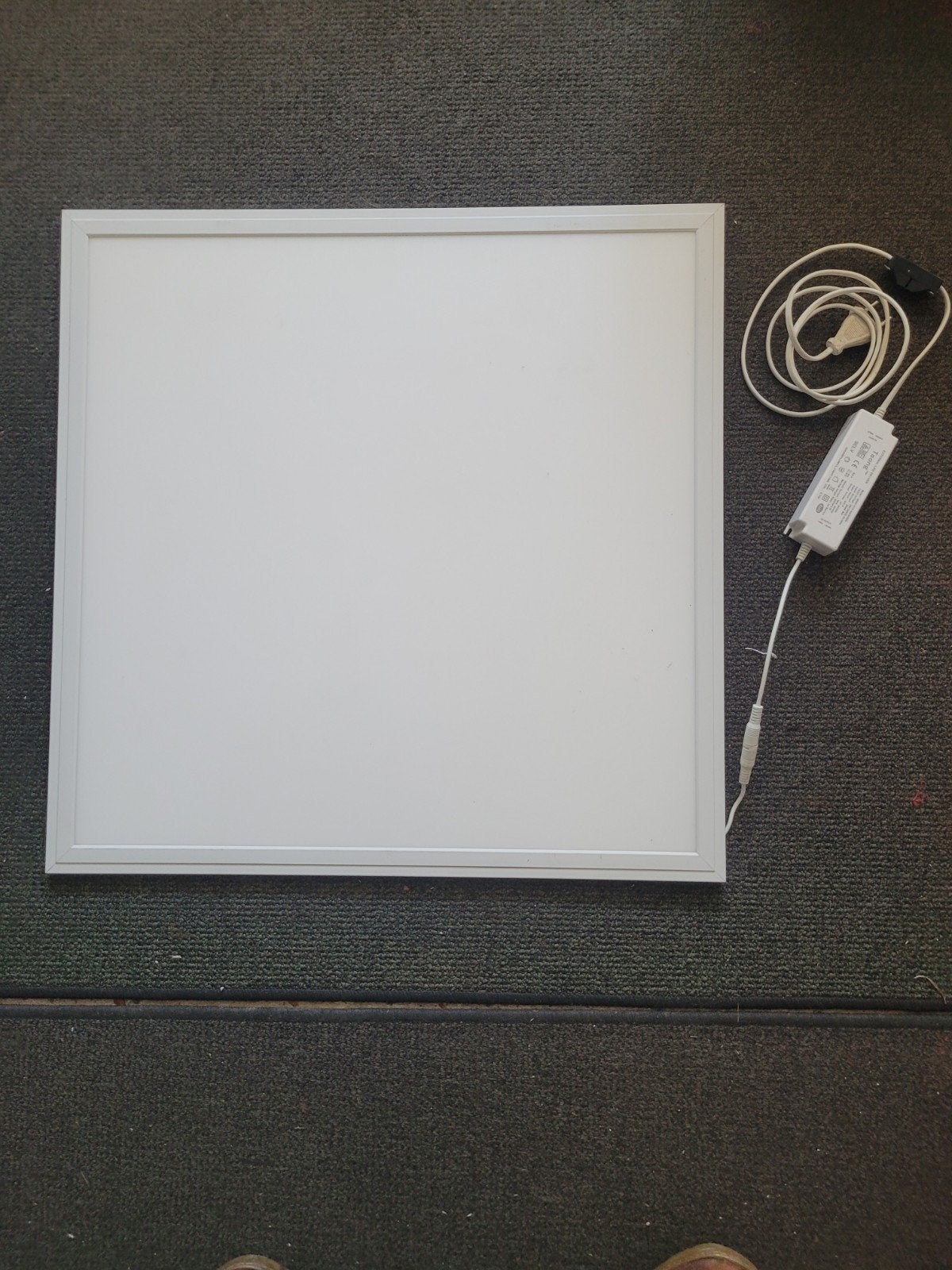 LED Paneel Licht 60x60 cm voor systeemplafond, Wit, Overige merken, Gebruikt, Ophalen