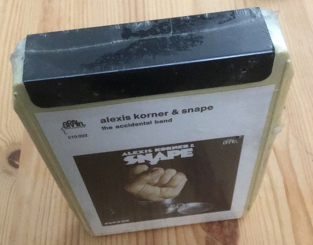 Alexis Korner & Snape- The Accidental band 8-track, Overige genres, 1 bandje, Ophalen of Verzenden, Zo goed als nieuw