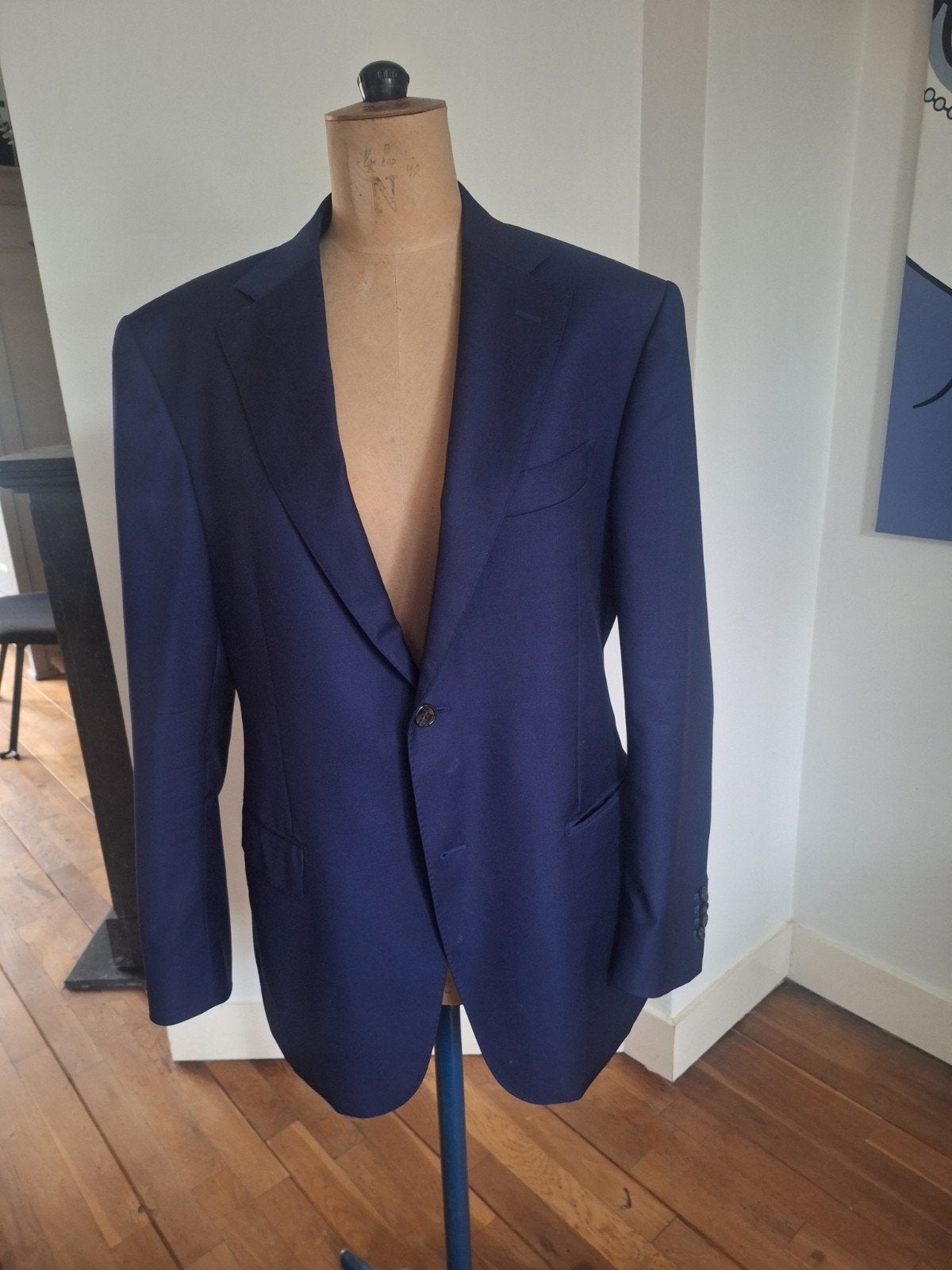 Suitsupply Colbert 100% Wol Maat 54 donkerblauw, Kleding | Heren, Ophalen of Verzenden, Suitsupply