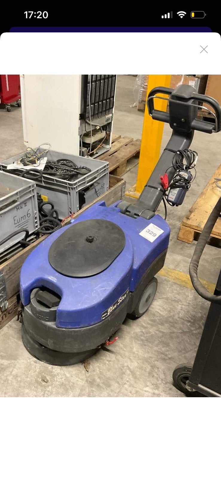 Schrob/veegmachine, Ophalen, Zo goed als nieuw