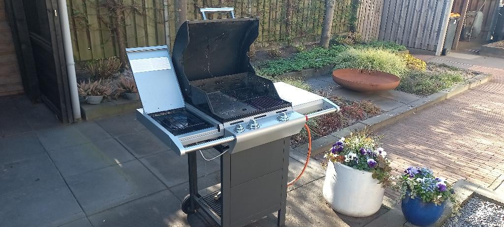 gas barbecue, Ophalen, Gebruikt, Barbeqook
