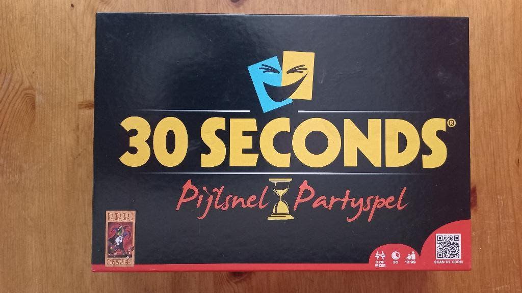 30 Seconds pijlsnel partyspel bordspel, Vijf spelers of meer, Ophalen of Verzenden, Zo goed als nieuw