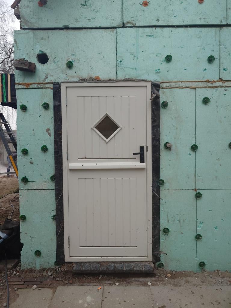 Meranti houten ramen, deuren & kozijnen (gebruikt) boerderij, Doe-het-zelf en Verbouw, Gebruikt, Overige typen, Ophalen of Verzenden