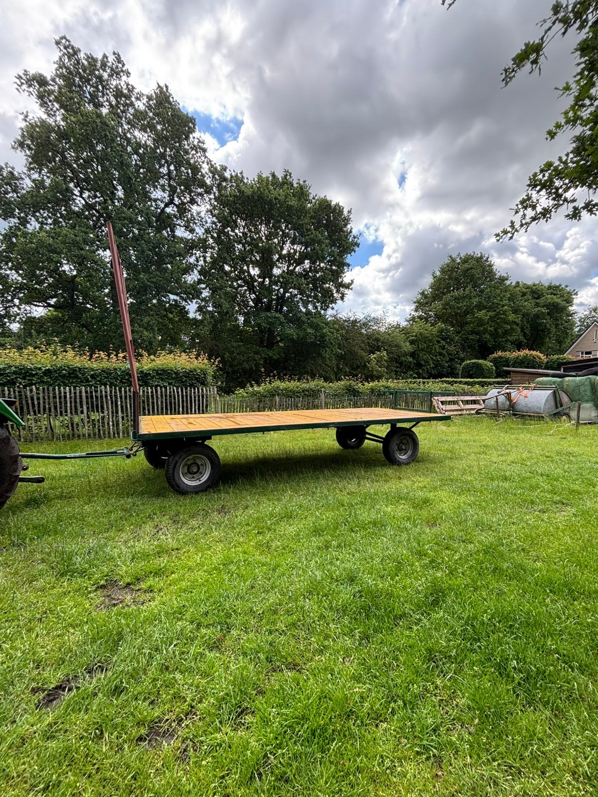 Balenwagen, landbouwwagen, 100 liter of meer, Ophalen, Zo goed als nieuw, Transportkar