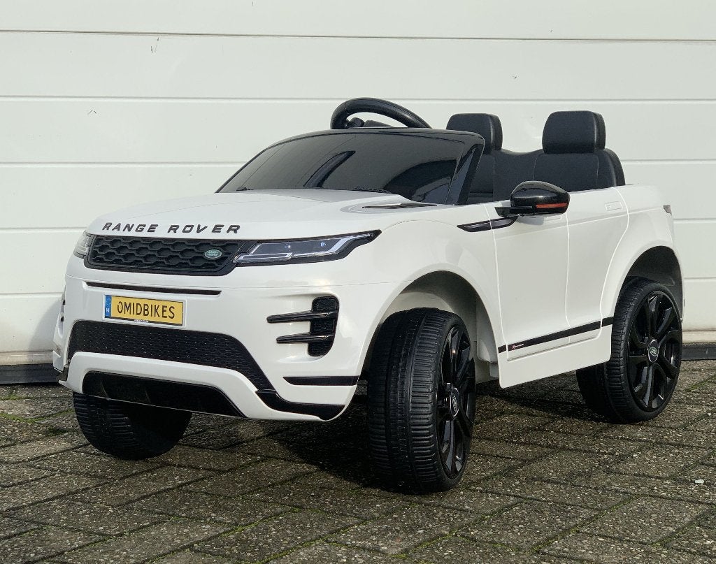 Range Rover Evoque 12v zwart bluetooth Rc / Leder zitje/ EVA, Nieuw