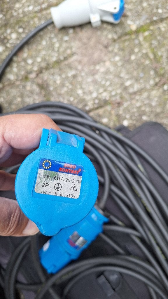 verlengkabel camping, Caravans en Kamperen, Ophalen of Verzenden, Gebruikt