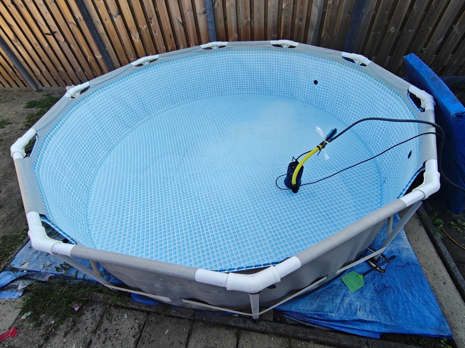 3.05m intex zwembad incl overkapping, Ophalen, Minder dan 80 cm, Rond, 300 cm of meer