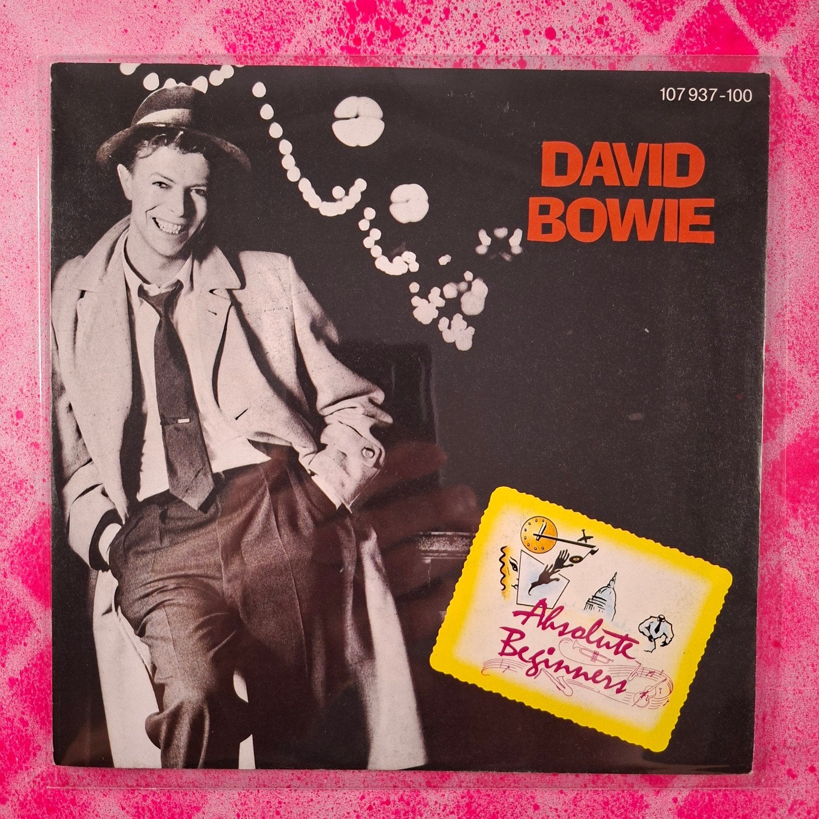 David Bowie Absolute Beginners single, Gebruikt, 7 inch, Pop, Overige typen