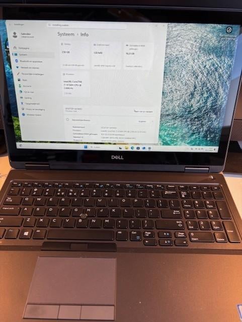 Dell precision 7540 core i7 9750, Computers en Software, Windows Laptops, Ophalen, SSD, DELL, Gebruikt