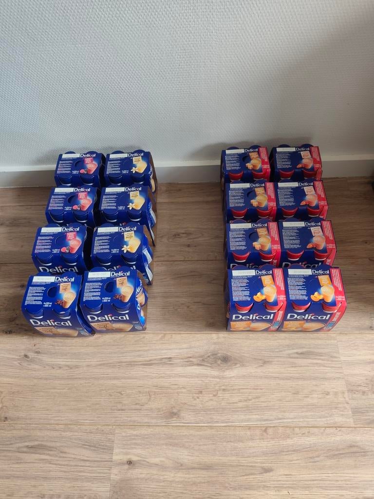 Drinkvoeding delical totaal 64 flesjes, Ophalen