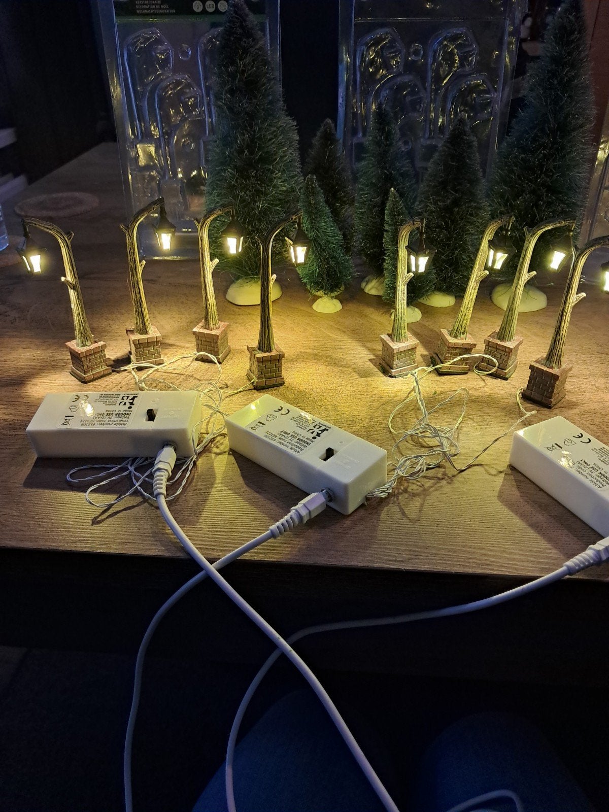 Intratuin straatverlichting voor kerstdorp, Diversen, Ophalen