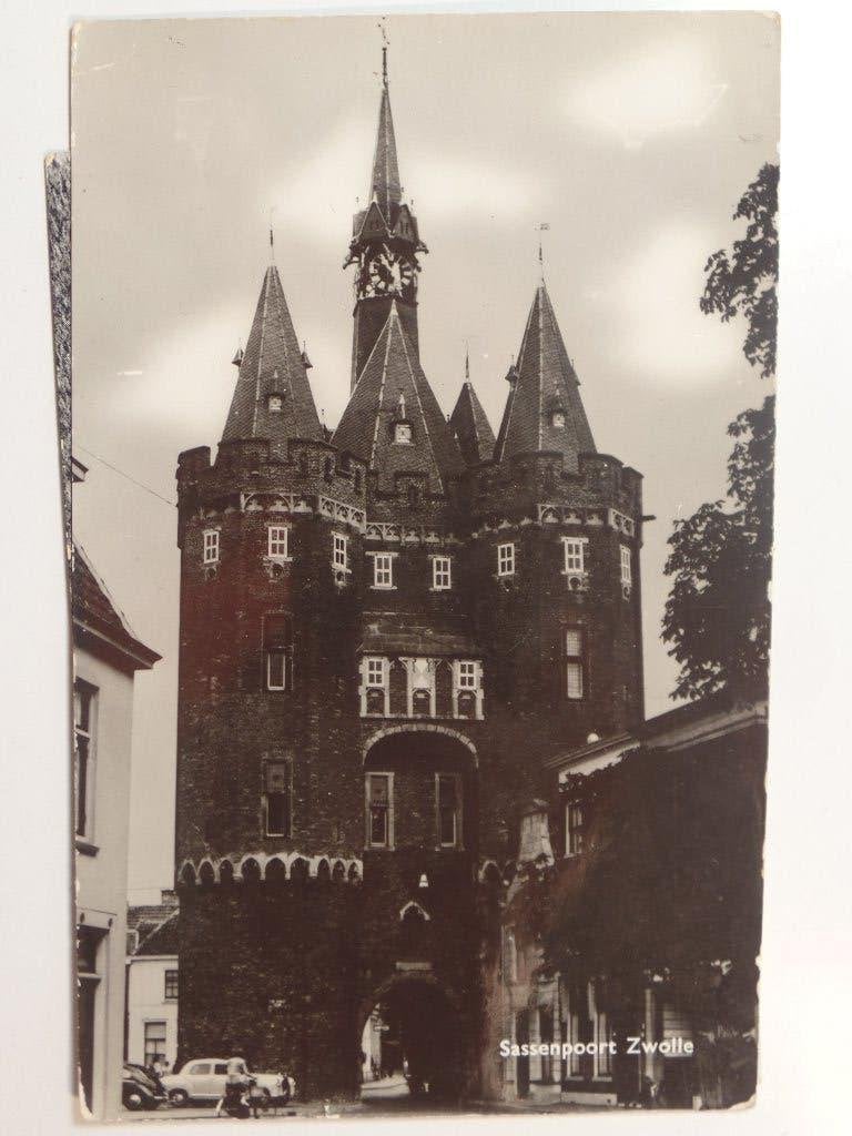 Zwolle Sassenpoort, Verzenden, 1960 tot 1980, Gelopen, Overijssel