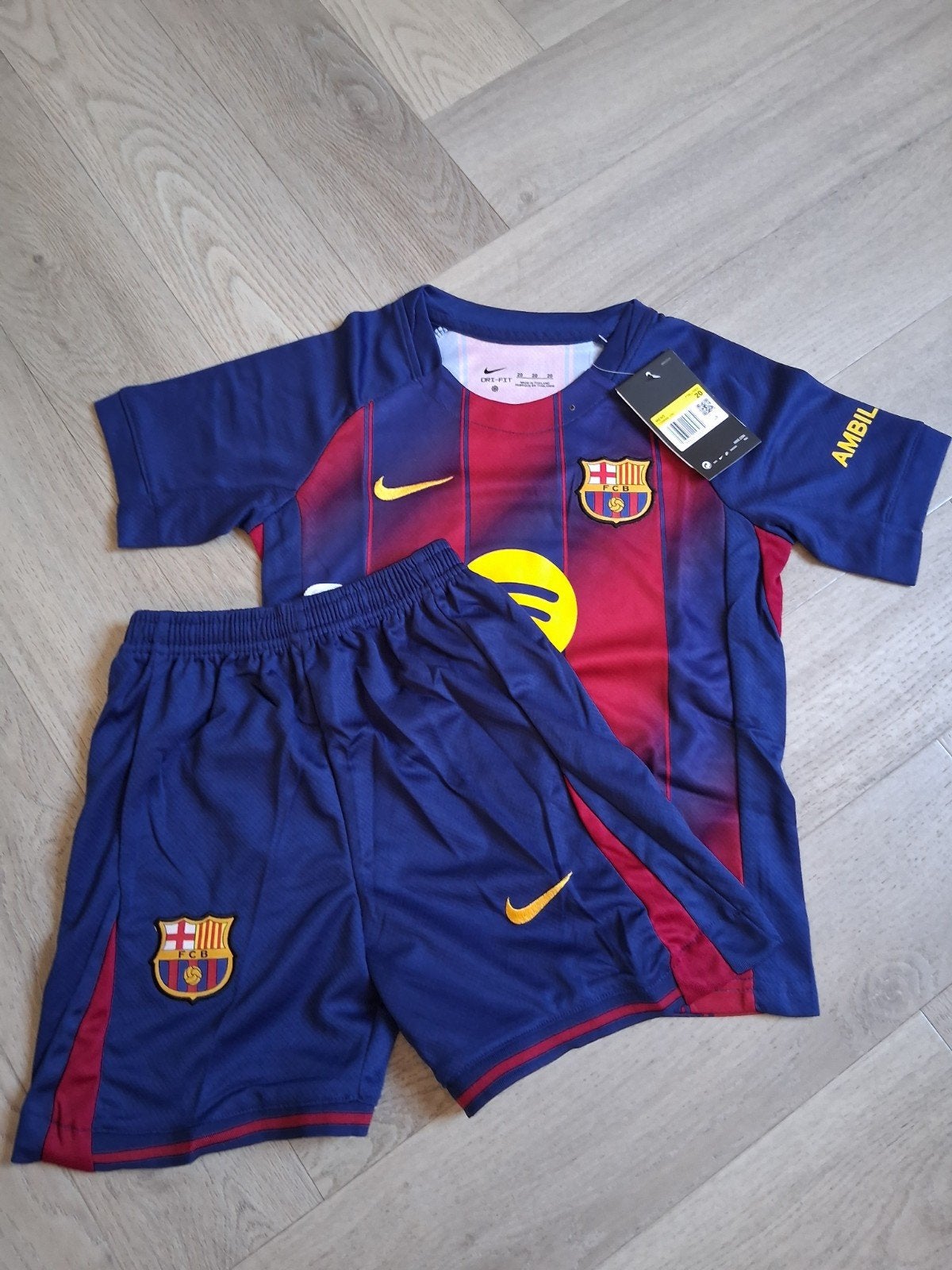 Voetbaltenue FC Barcelona, Verzenden, Nieuw, Jongen of Meisje, Sport- of Zwemkleding
