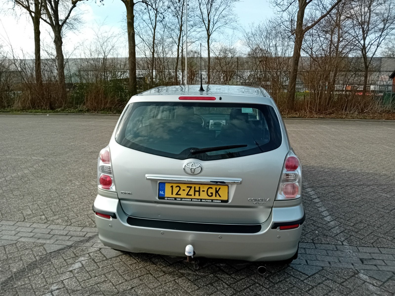 Toyota Corolla Verso 1.8 16V 5P 2008 Grijs, Auto's, 4 cilinders, 129 pk, Origineel Nederlands, Handgeschakeld