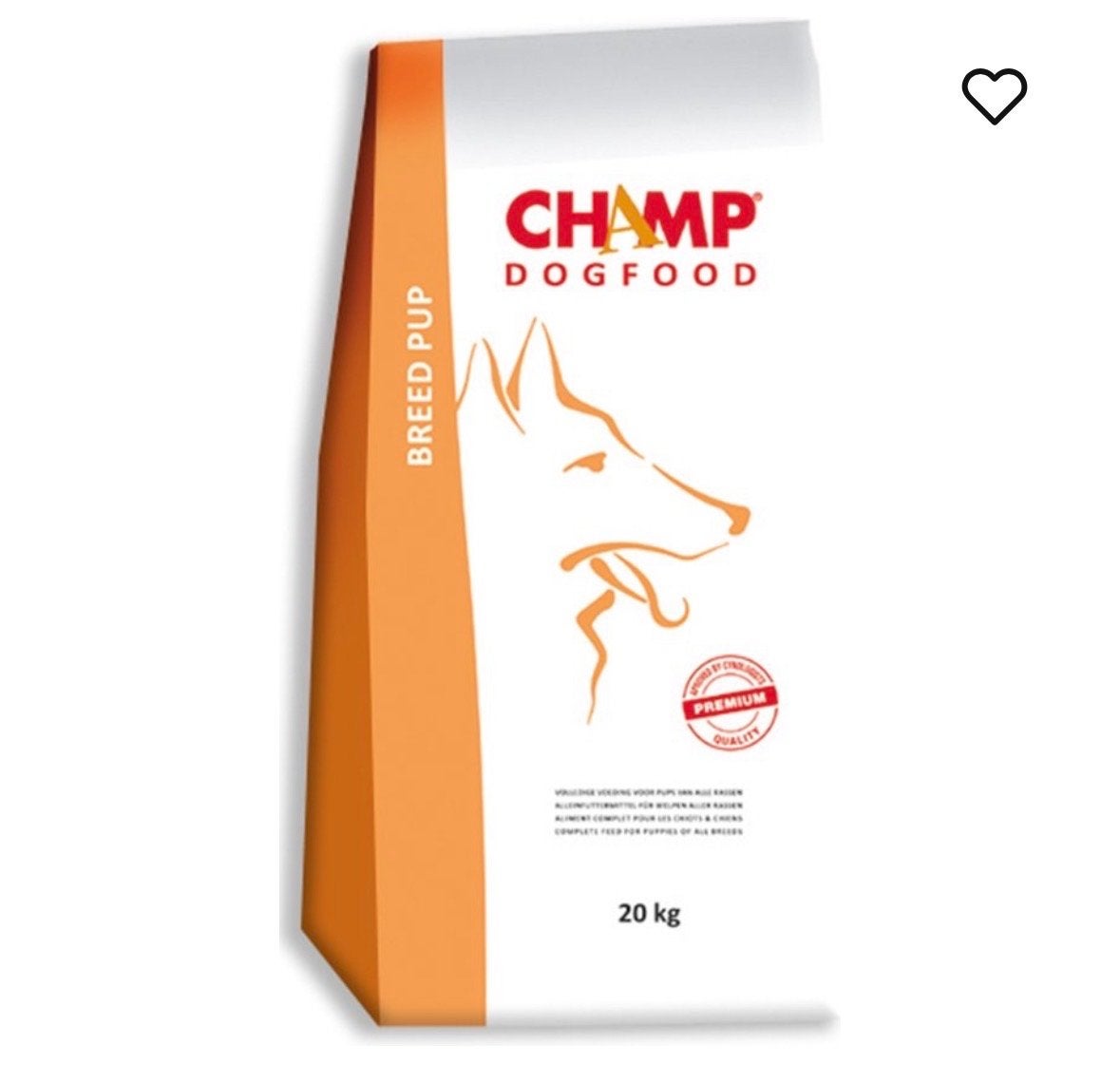 Champs breed pup 20kg, Ophalen of Verzenden, Hond