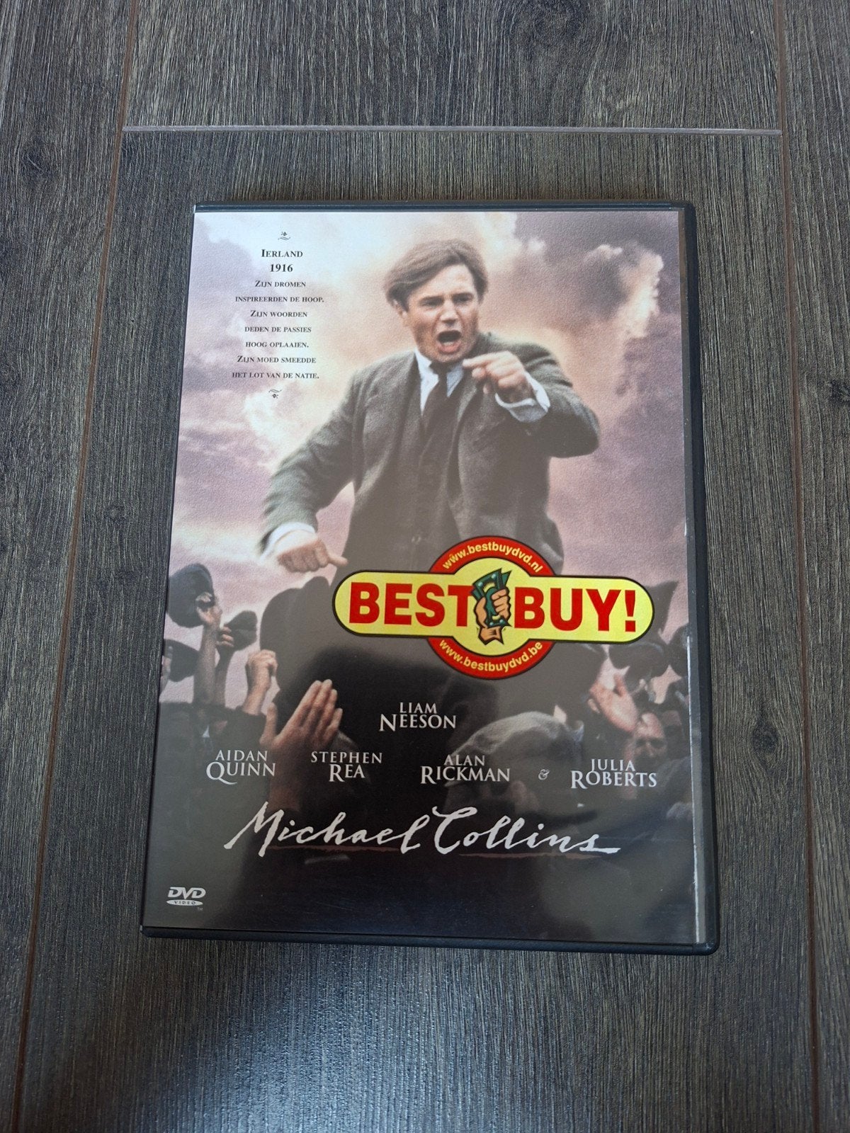 Michael Collins (Liam Neeson, Alan Rickman), Cd's en Dvd's, Dvd's | Actie, Engels, Vanaf 16 jaar, Breedbeeld, Nederlands