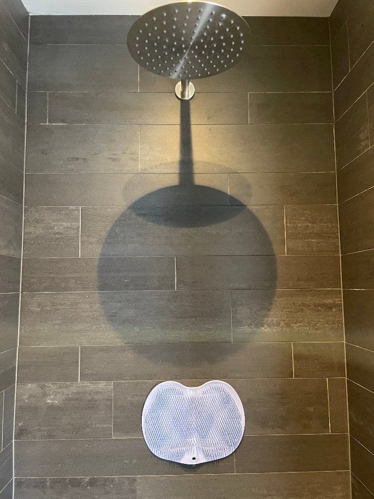 Voeten of rug scrubber / Scrub / Massage /, Paars, Nieuw, Ophalen of Verzenden, Handen en Nagels