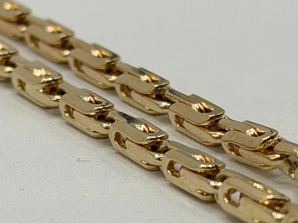 Gouden heren ketting 14kt, Sieraden, Tassen en Uiterlijk, Kettingen, Www.bredajuwelier.nl, Nieuw, Ophalen of Verzenden, Www.bredajuwelier.nl