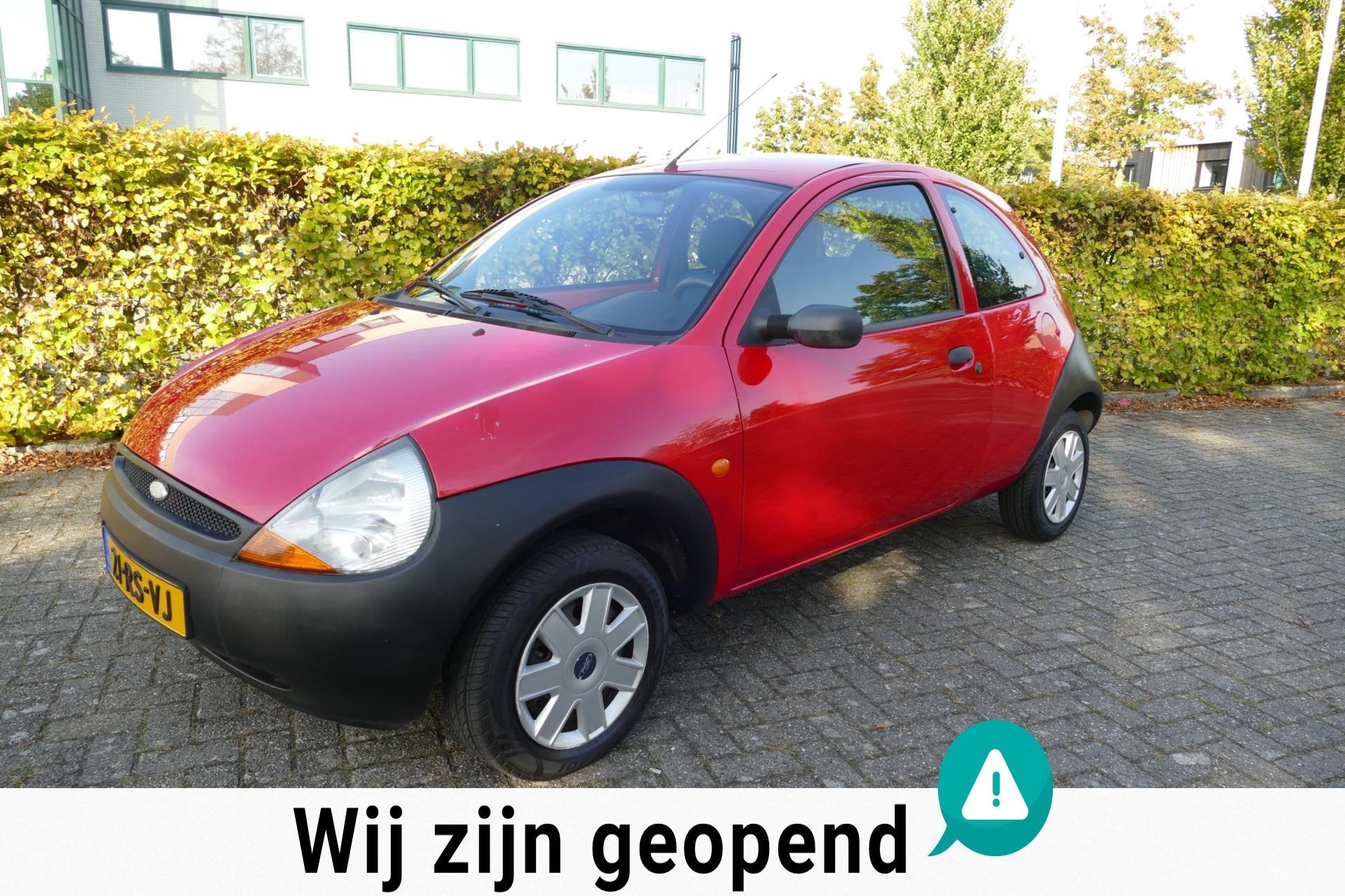 Ford Ka 1.3 Futura Airco Apk 30-09-2027 Stuurbekrachtiging, Auto's, Voorwielaandrijving, 1299 cc, Stof, Gebruikt