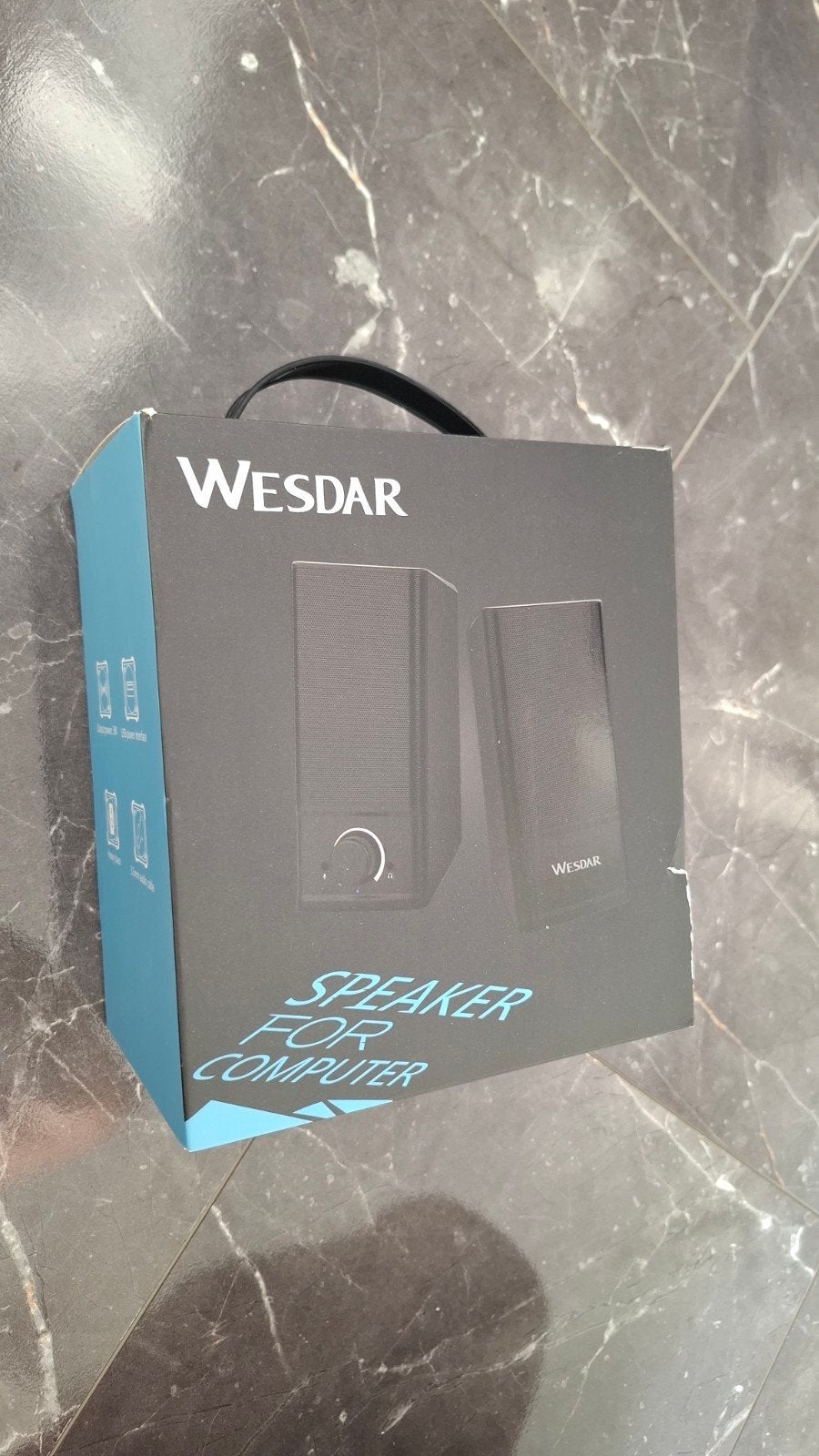 WESDAR Bedrade PC Luidsprekers - USB Voeding, 3W Output, Computers en Software, Pc speakers, Ophalen of Verzenden, Nieuw, Audiokanaal 2