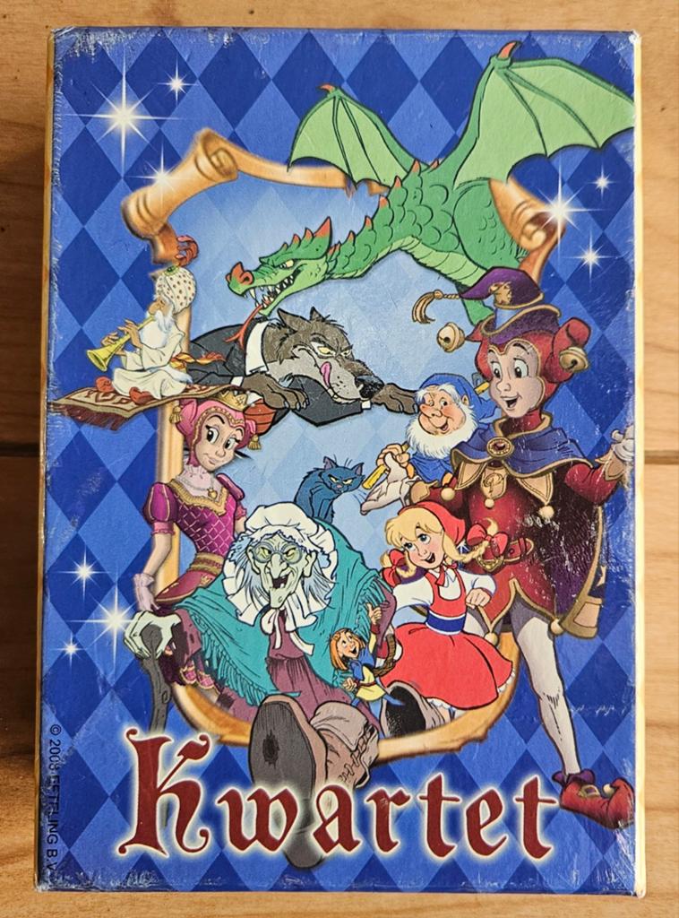 Efteling Kwintet Kaartspel - Sprookjesfiguren, Vijf spelers of meer, Ophalen of Verzenden, Nieuw, Efteling