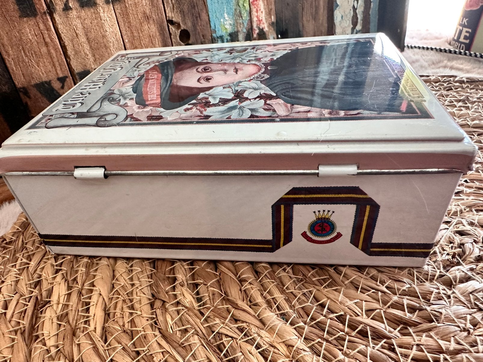 Vintage theelichten blik / leger des heils / salvation army, Verzamelen, Ophalen of Verzenden, Zo goed als nieuw