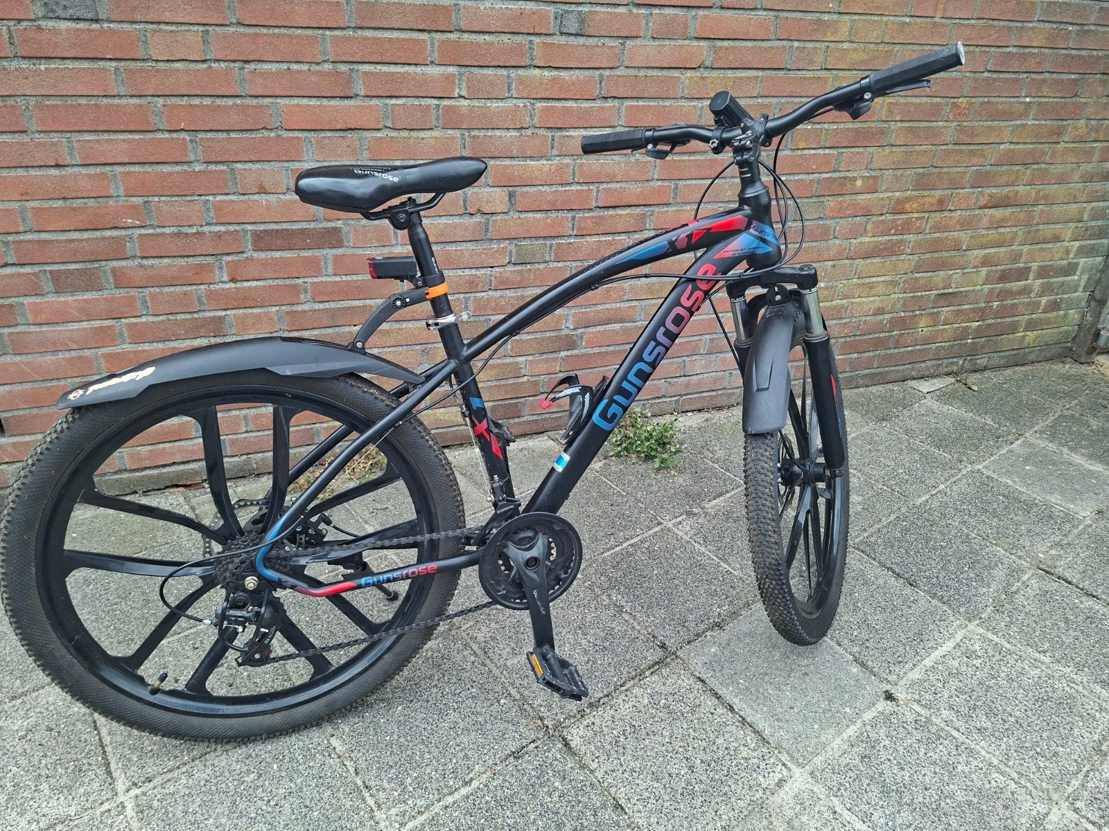 stoere jongens fiets 26 inch, Fietsen en Brommers, Ophalen, Gebruikt, 26 inch of meer