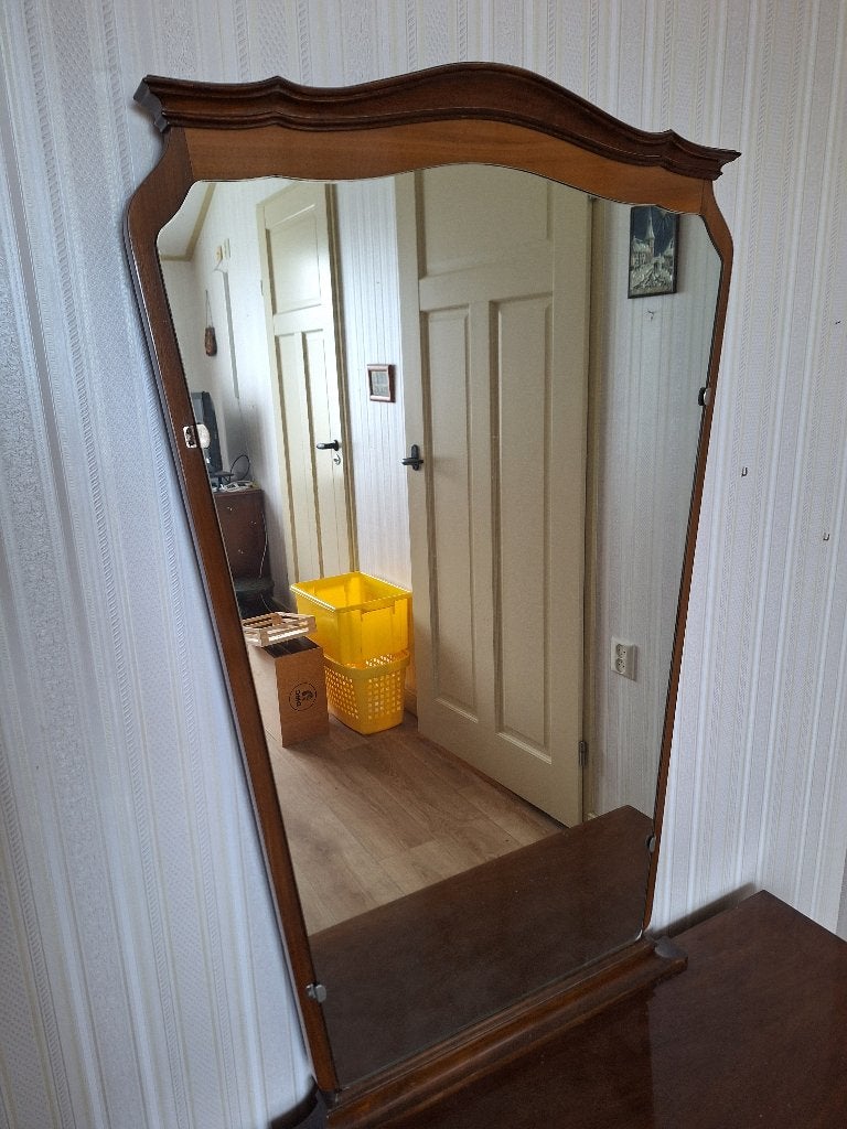 Mooie klassieke kaptafel in goede staat, Ophalen, Gebruikt, 100 tot 150 cm, Klassiek