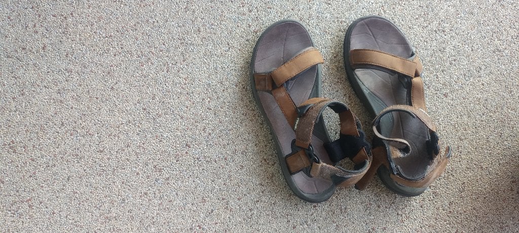 TEVA herensandalen maat 45/46, Bruin, Nieuw, Teva, Ophalen