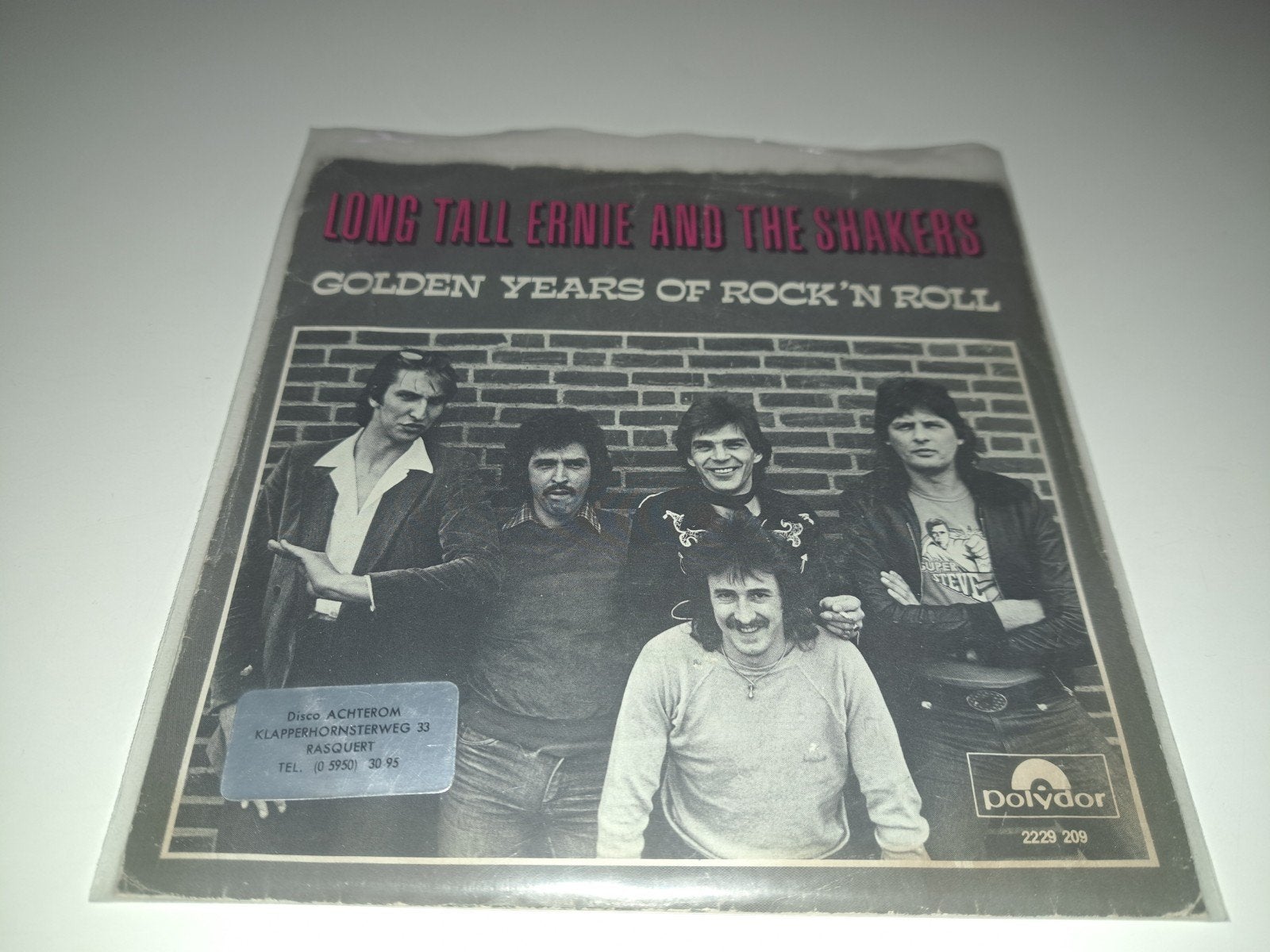 7" Long tall Ernie and the shakers : Golden years of rock, Ophalen of Verzenden, Gebruikt, Rock en Metal