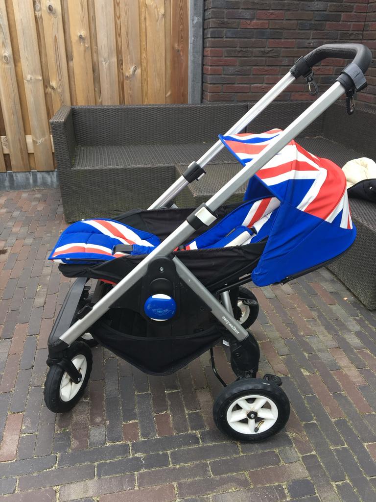 Easywalker Buggy met Union Jack design, Ophalen of Verzenden, Gebruikt