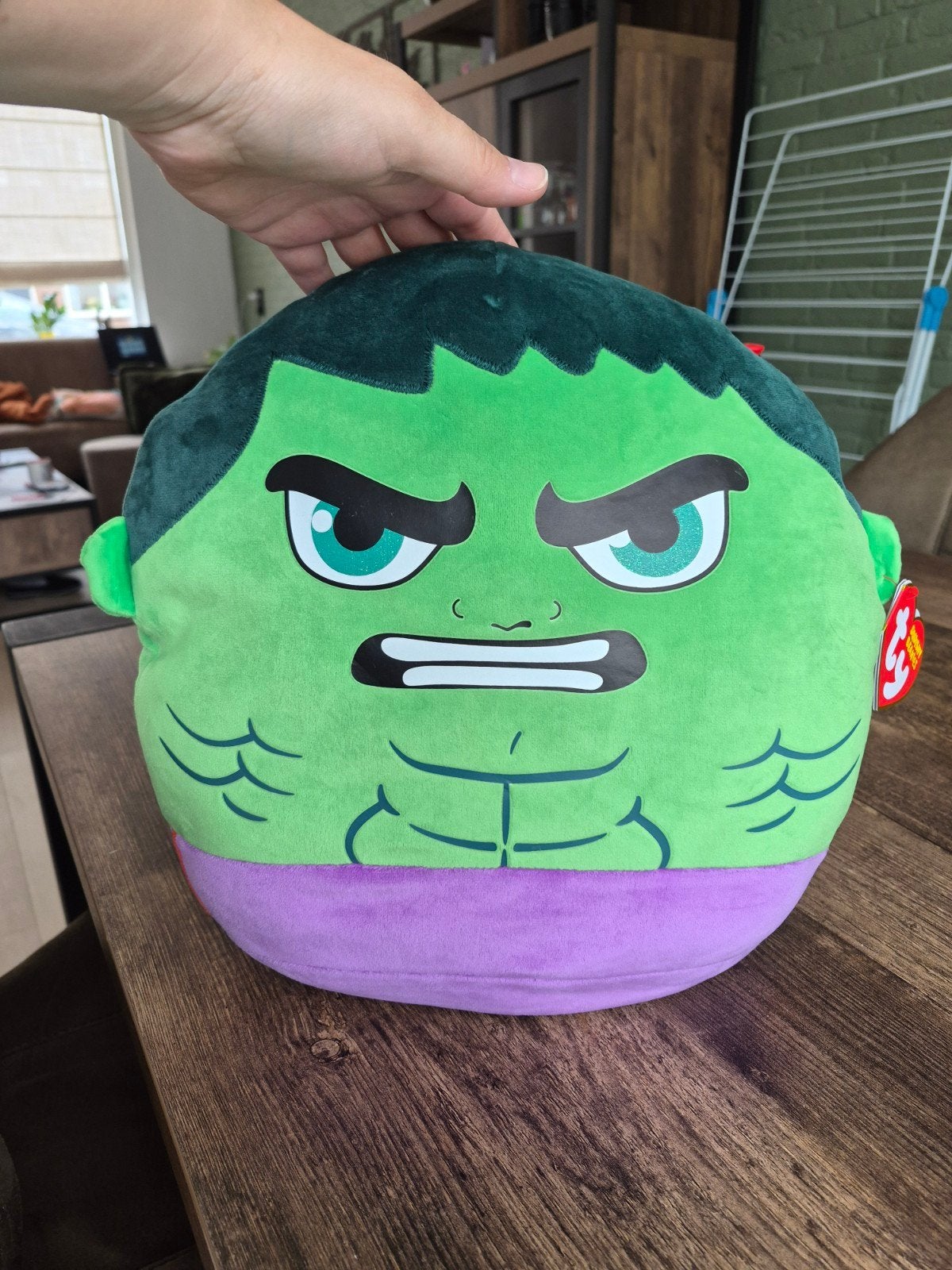 ty Hulk knuffel nieuw, Disney, Overige typen, Nieuw, Ophalen of Verzenden