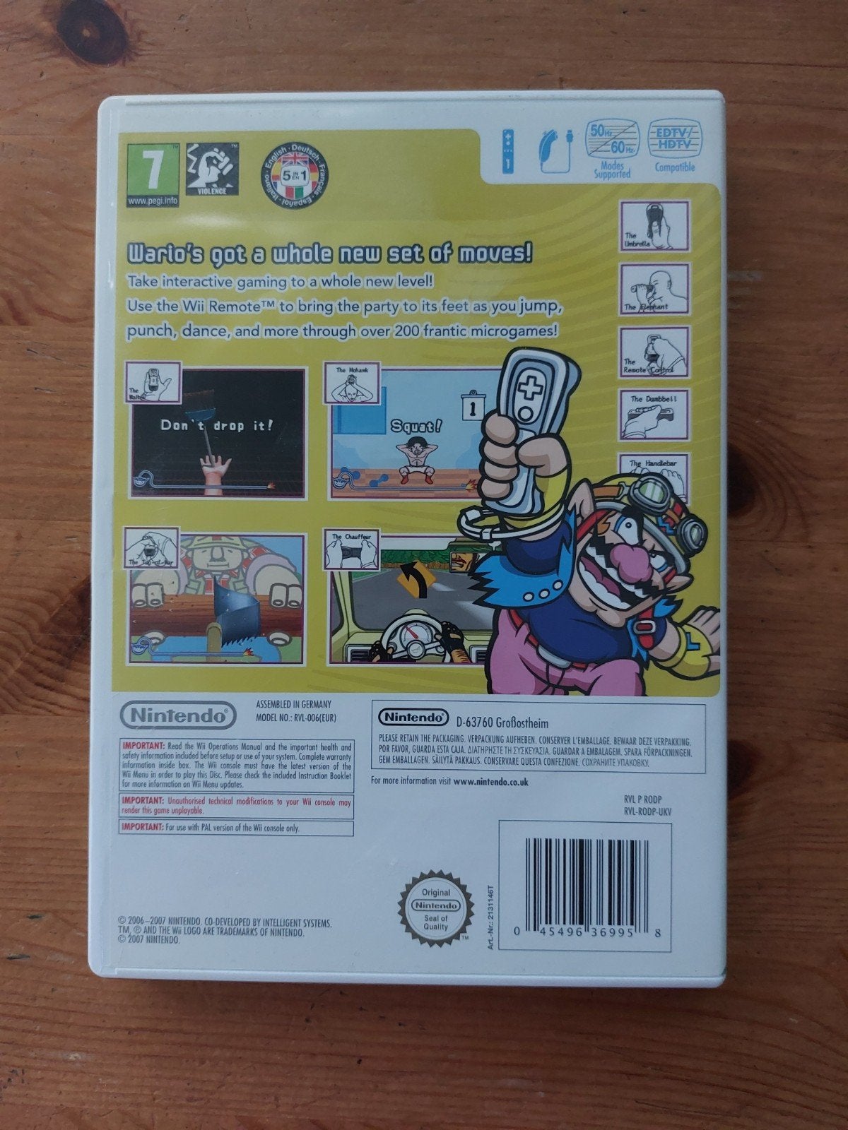 WII spel wario ware smooth moves, Ophalen of Verzenden