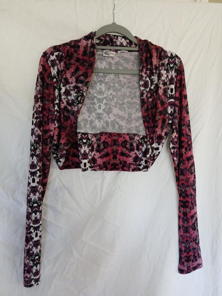 Bolero panterprint roze maat M 38 / 40 NIEUW, Maat 38/40 (M), Nieuw, Ophalen of Verzenden, Lange mouw