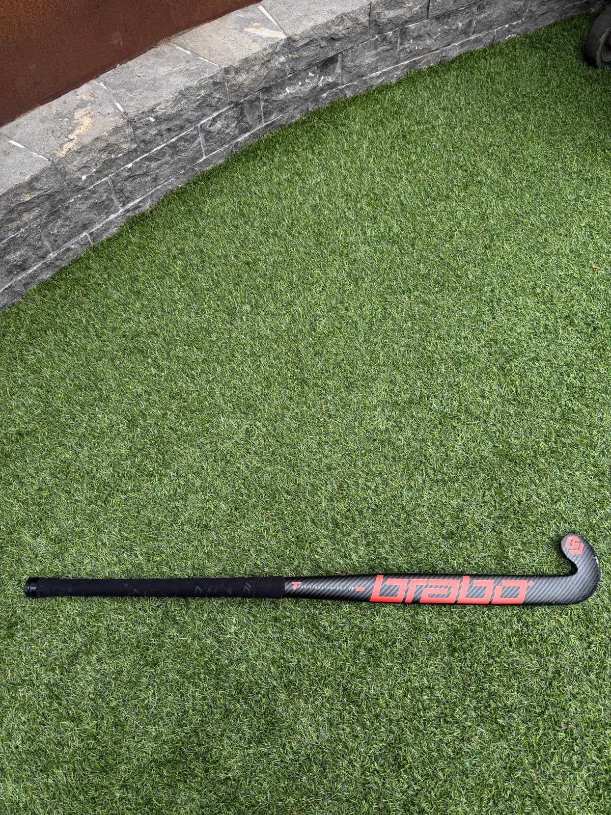 Brabo Traditional Carbon 70 (zaal)Hockeystick, Sport en Fitness, Ophalen, Zo goed als nieuw, Stick