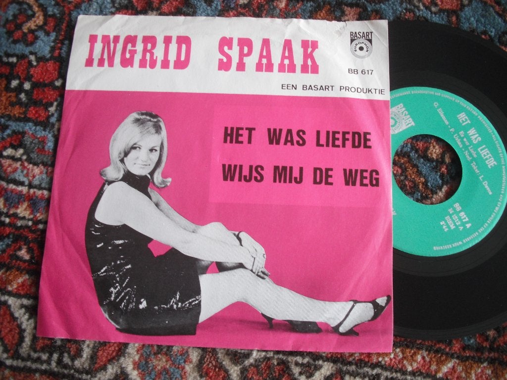 Ingrid Spaak - Het was liefde., Ophalen of Verzenden, Zo goed als nieuw, 12 inch, Levenslied of Smartlap