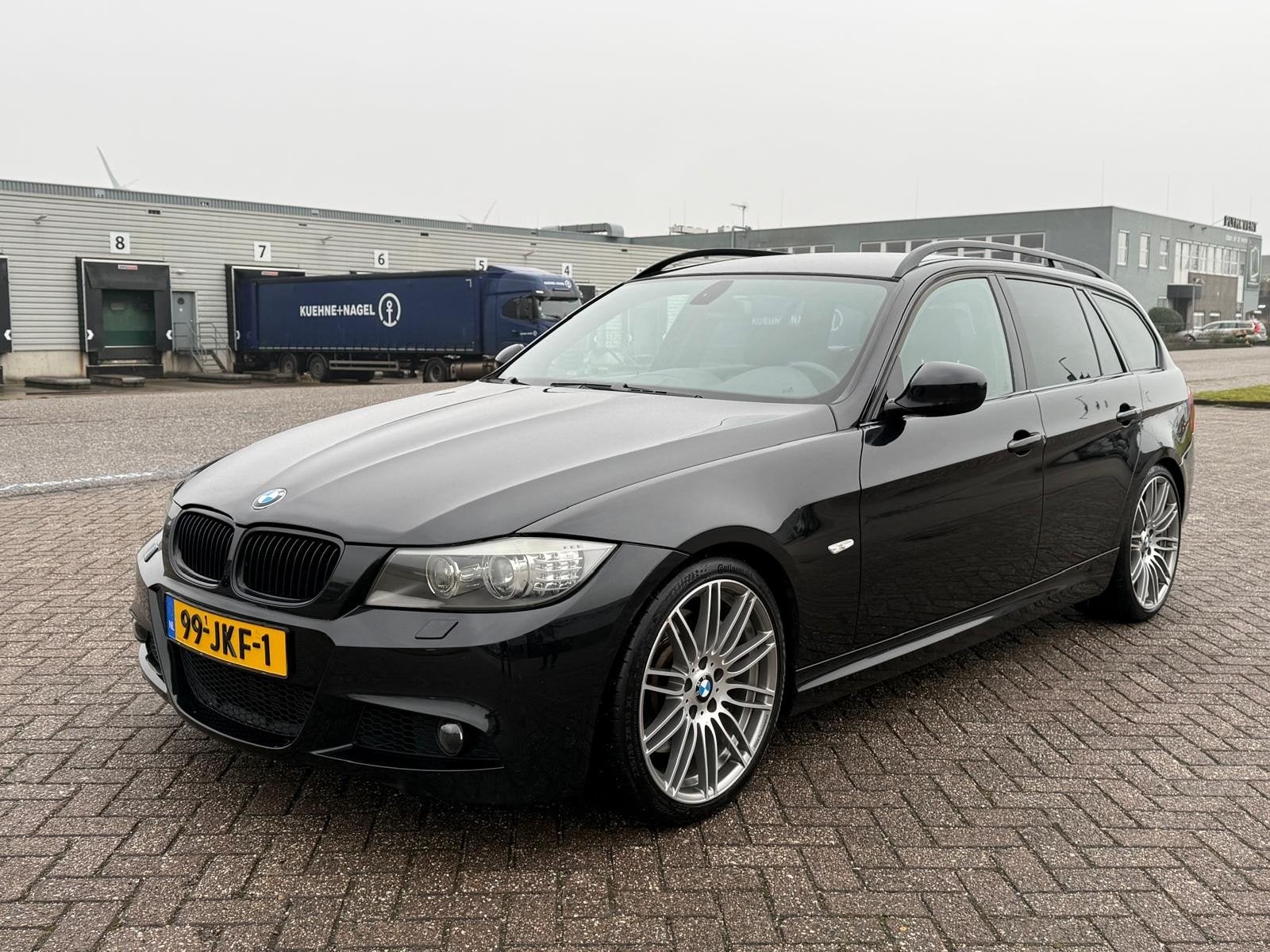 BMW 3-Serie 3.0 I 335i Touring AUT 2009 Zwart, Automaat, Automatische klimaatregeling, Achterwielaandrijving, Zwart